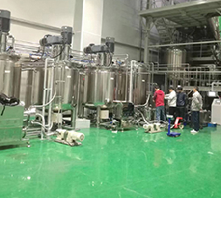 Lithium battery positive and negative pulp continuous processing equipment